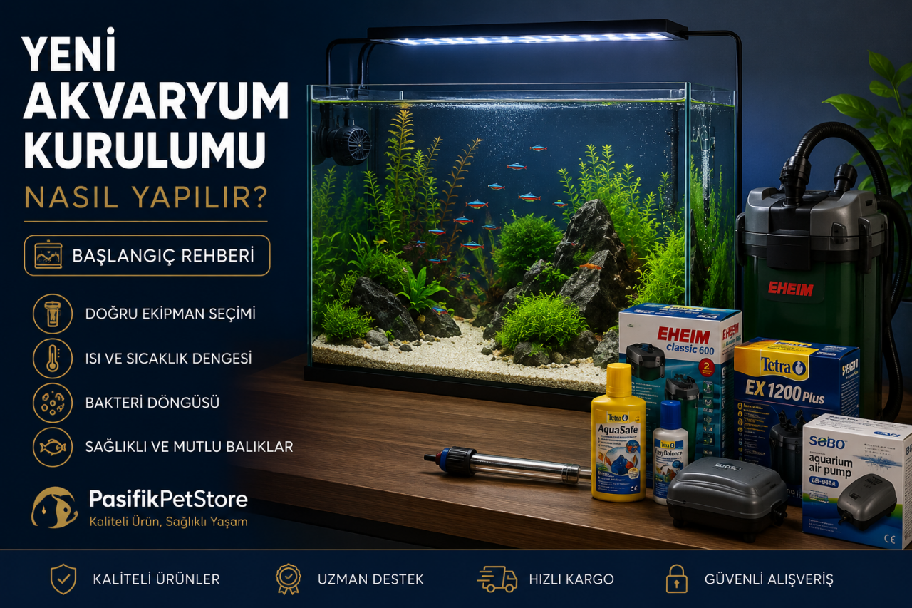 Yeni Akvaryum Kurulumu Nasıl Yapılır? Başlangıç Rehberi