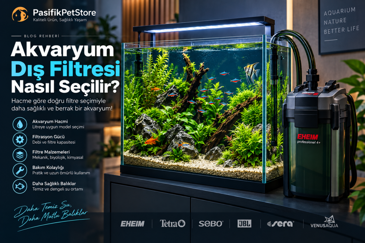 Akvaryum Dış Filtresi Nasıl Seçilir? Hacme Göre Dış Filtre Rehberi