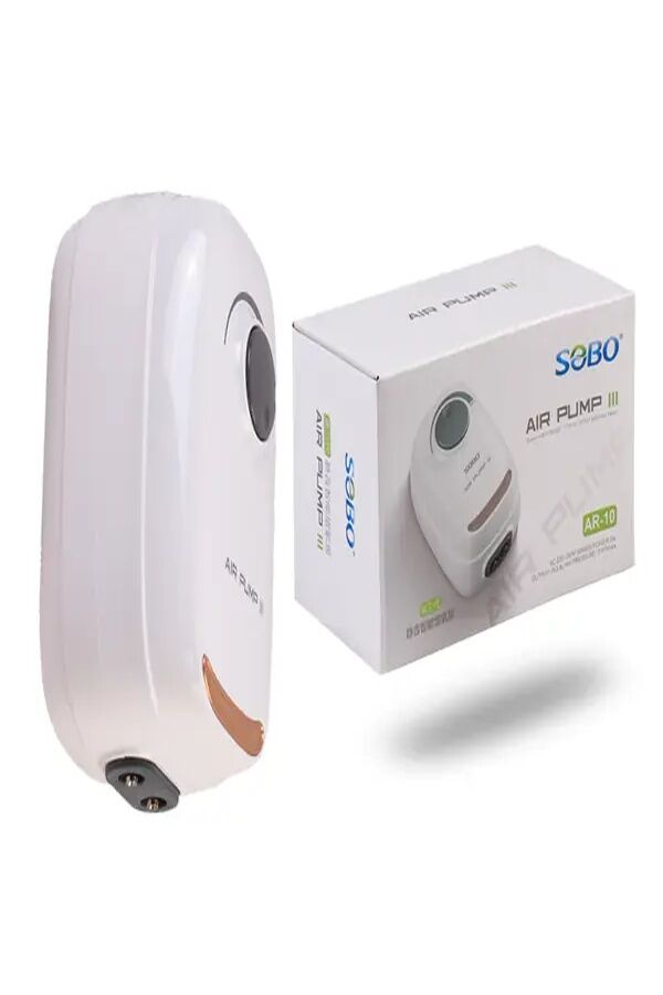 Sobo AR-10 Sessiz Hava Motoru Çift Çıkışlı 3W 2*3.4 L/min