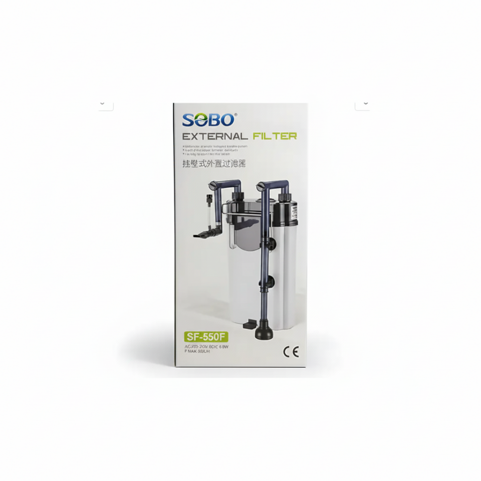 Sobo SF-550F Dış Filtre 500Lt/H 8,6W