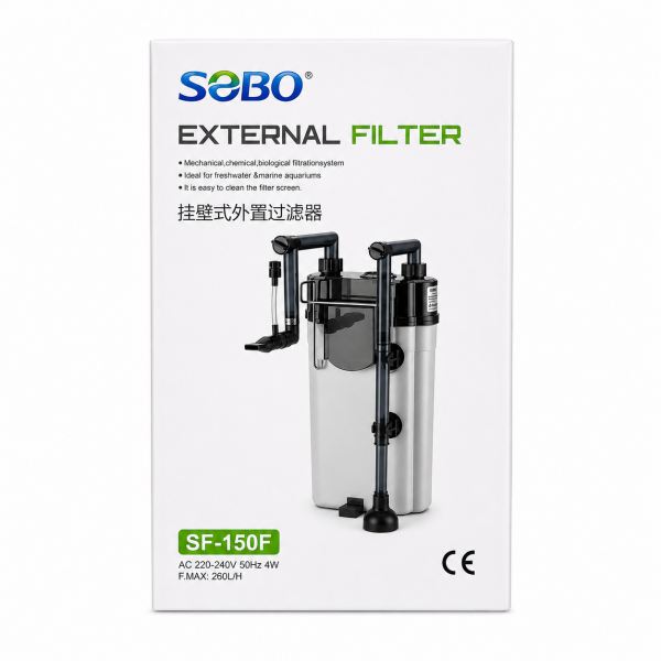 Sobo SF-150F Dış Filtre  290LT/H 7.4W