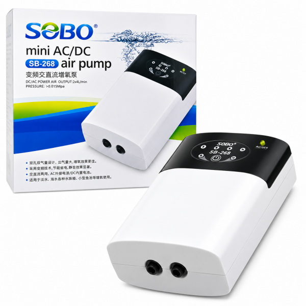 Sobo Hava Motoru Şarjlı Dijital 2W 2x3 L/Min