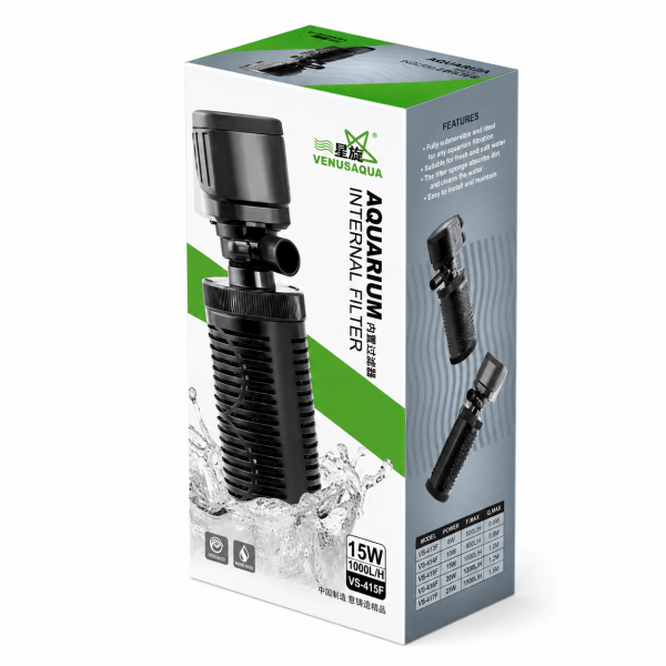 Venusaqua 6001F İç Filtre 15w-1000 lt/h