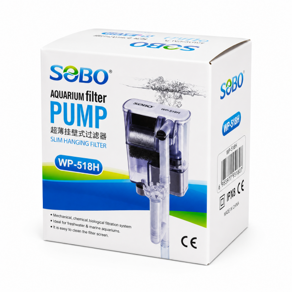 Sobo Şelale Askı Filtre 3.5W. 250 Lt/Saat WP-518H