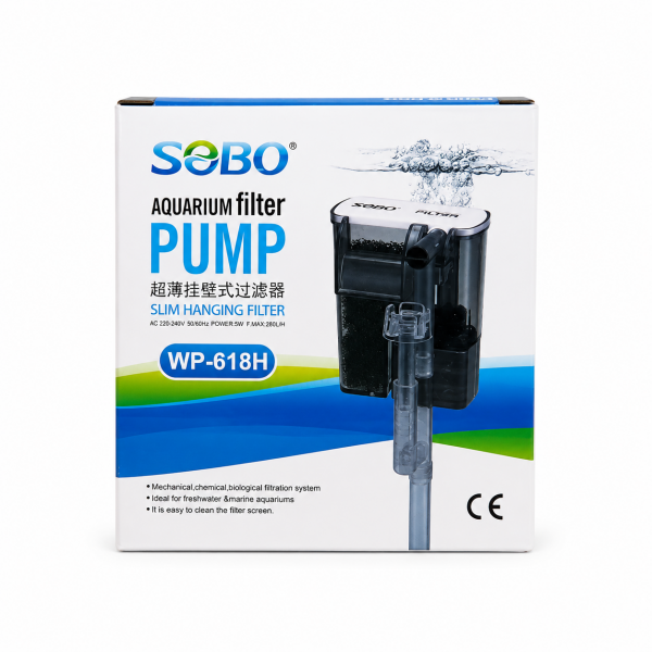 Sobo Şelale Askı Filtre WP-618H 5W. 280 Lt/Saat
