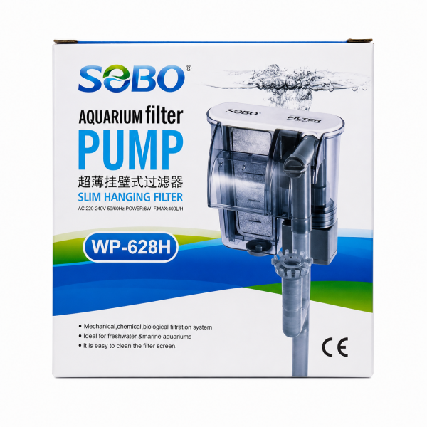 Sobo Şelale Askı Filtre WP-628H 6W. 400 Lt/Saat