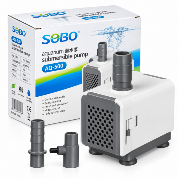 Sobo AQ-500 Akvaryum Sump Motoru 500Lt/S