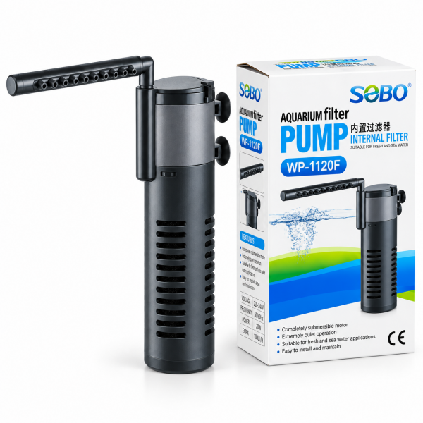 Sobo WP-1120F Şelale Aparatlı Akvaryum İç Filtre