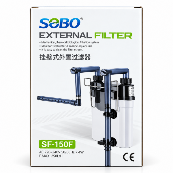 Sobo SF-150F Askı Dış Filtre 260L/H - 7.4 W